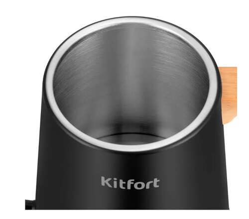 Купить Электрочайник для кофе Kitfort КТ-6726 черный  9186319. Характеристики, отзывы и цены в Донецке