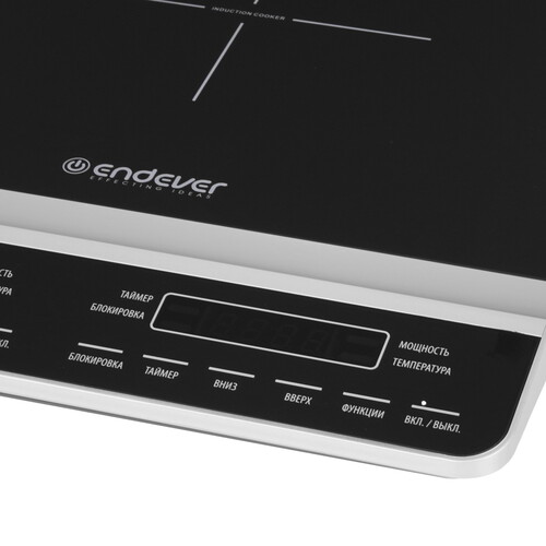 Купить Плита компактная электрическая Endever Skyline IP-67 черный  9229141. Характеристики, отзывы и цены в Донецке