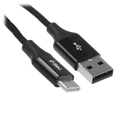 Купить Кабель круглый TTEC USB Type-C - USB 2.0 Type-A черный 1.2 м  9140761. Характеристики, отзывы и цены в Донецке