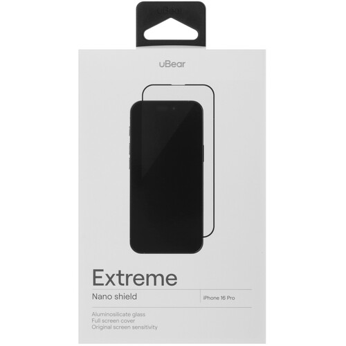 Купить Защитное стекло uBear для экрана Apple iPhone 16 Pro  5474418. Характеристики, отзывы и цены в Донецке