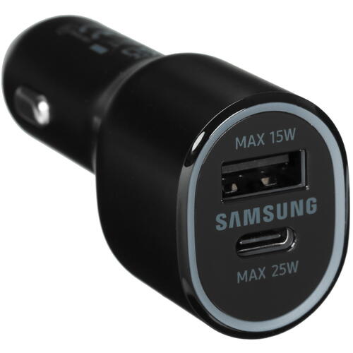 Купить Автомобильное ЗУ Samsung Duo EP-L4020 черный  9109984. Характеристики, отзывы и цены в Донецке