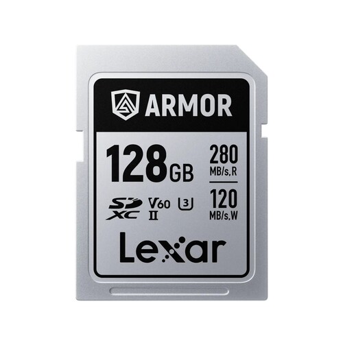 Купить Карта памяти Lexar Armor Silver Pro SDXC 128 ГБ  5641149. Характеристики, отзывы и цены в Донецке