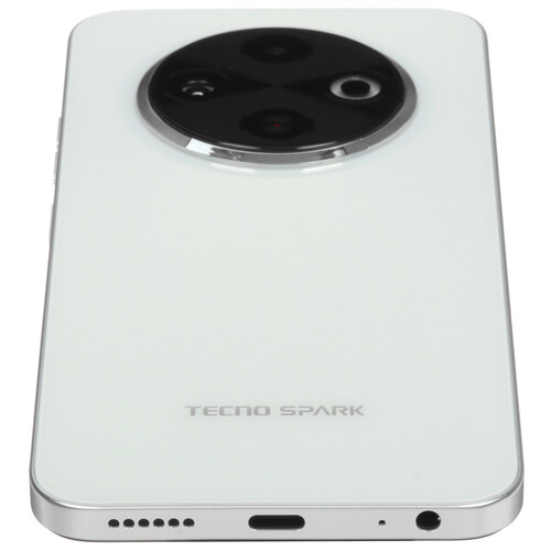 Купить 6.67" Смартфон Tecno SPARK 30C 256 ГБ белый  5482696. Характеристики, отзывы и цены в Донецке