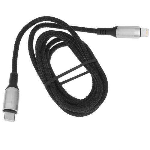 Купить Кабель круглый TFN Lightning 8-pin - USB Type-C серебристый 1.2 м  5009536. Характеристики, отзывы и цены в Донецке