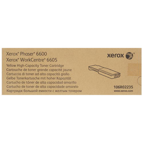 Купить Картридж лазерный Xerox 106R02235 желтый  7939685. Характеристики, отзывы и цены в Донецке
