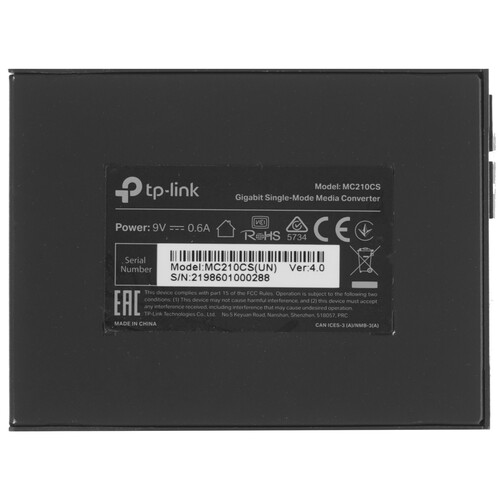 Купить Медиаконвертер TP-LINK MC210CS  1099498. Характеристики, отзывы и цены в Донецке