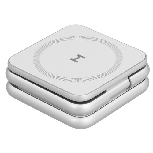 Купить Беспроводное зарядное устройство Magssory Fold Pro серебристый  9269684. Характеристики, отзывы и цены в Донецке
