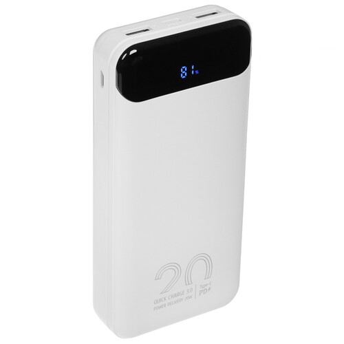 Купить Портативный аккумулятор RIVACASE VA2580 белый  9260616. Характеристики, отзывы и цены в Донецке