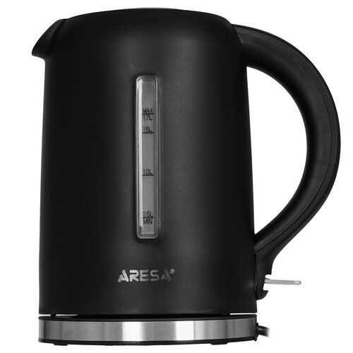 Купить Электрочайник Aresa AR-3485 черный  9300209. Характеристики, отзывы и цены в Донецке