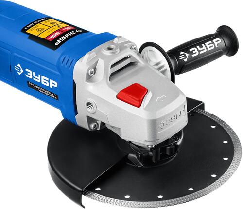 Купить Углошлифовальная машина (УШМ) Зубр УШМ-П230-2600 П  5451696. Характеристики, отзывы и цены в Донецке