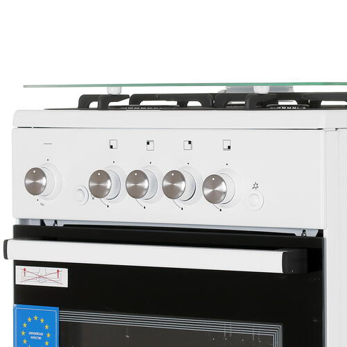 Купить Газовая плита De Luxe 5040.42Г (КР) ЧР белый  8187181. Характеристики, отзывы и цены в Донецке