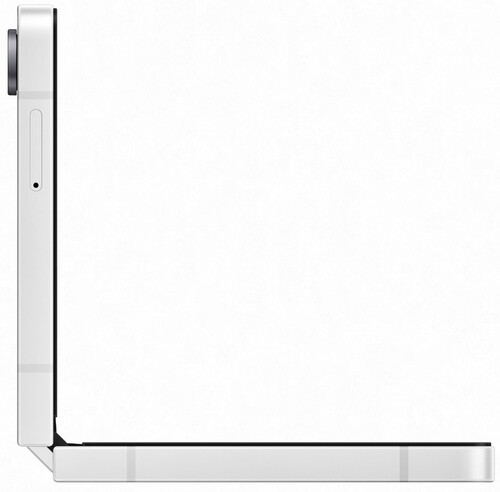 Купить 6.7" Смартфон Samsung Galaxy Z Flip7 FE 128 ГБ белый  5632784. Характеристики, отзывы и цены в Донецке