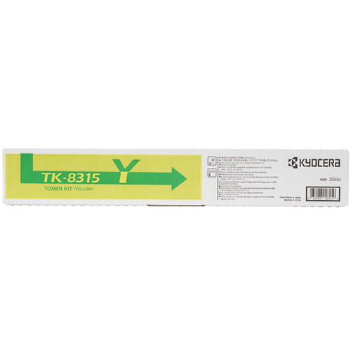 Купить Картридж лазерный Kyocera TK-8315Y желтый  7937222. Характеристики, отзывы и цены в Донецке
