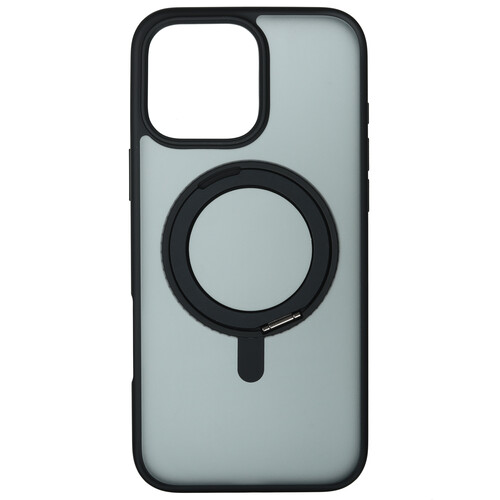 Купить Накладка  uBear Clip 360 Mag Case для Apple iPhone 16 Pro Max черный/прозрачный  5474404. Характеристики, отзывы и цены в Донецке
