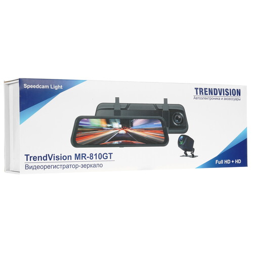 Купить Видеорегистратор-зеркало TrendVision MR-810 GT + камера заднего вида  4889227. Характеристики, отзывы и цены в Донецке