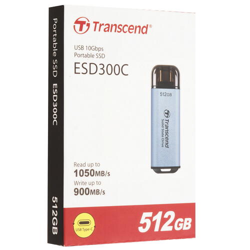 Купить 512 ГБ Внешний SSD Transcend ESD300C  5452707. Характеристики, отзывы и цены в Донецке