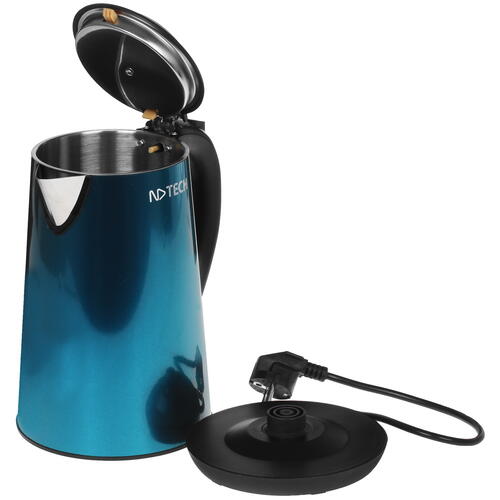 Купить Электрочайник NDTech EK019 синий  4739572. Характеристики, отзывы и цены в Донецке