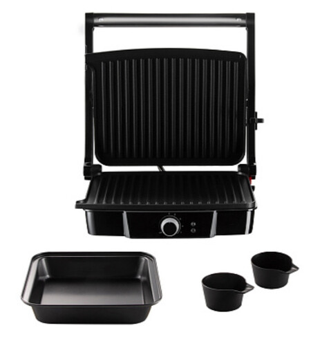 Купить Гриль Redmond RGM-M808P черный  9143397. Характеристики, отзывы и цены в Донецке