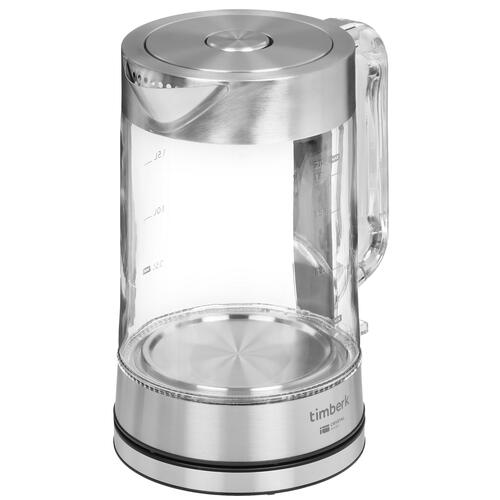 Купить Электрочайник Timberk T-EK27G04 серебристый  9091198. Характеристики, отзывы и цены в Донецке