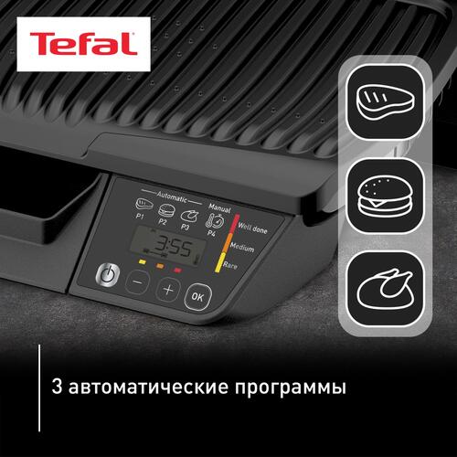 Купить Гриль Tefal Optigrill GC7P0810 черный  5433969. Характеристики, отзывы и цены в Донецке