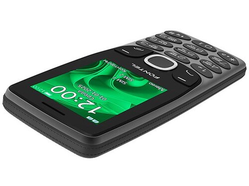 Купить Сотовый телефон Fontel FP250 черный/зеленый  5649265. Характеристики, отзывы и цены в Донецке
