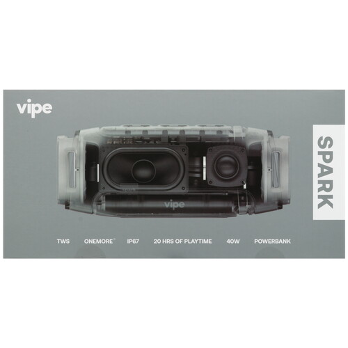 Купить Портативная колонка Vipe Spark, серый  5493860. Характеристики, отзывы и цены в Донецке