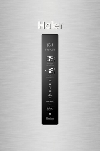 Купить Холодильник с морозильником   Haier C4F640CXU1 серебристый  9954138. Характеристики, отзывы и цены в Донецке