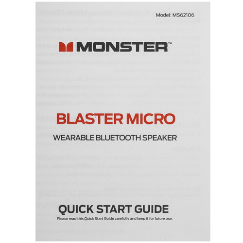 Купить Портативная колонка Monster Blaster Micro, зеленый  9272362. Характеристики, отзывы и цены в Донецке
