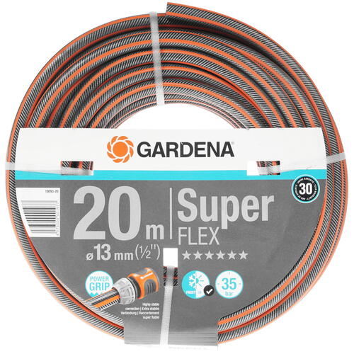 Купить Шланг поливочный Gardena SuperFLEX  1251640. Характеристики, отзывы и цены в Донецке