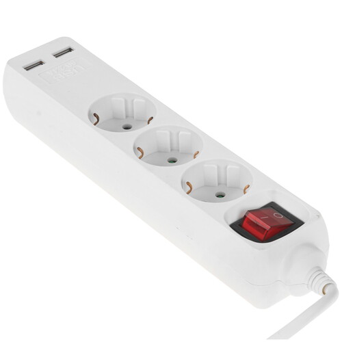 Купить Удлинитель TDM ELECTRIC SQ1303-0304 белый  9277103. Характеристики, отзывы и цены в Донецке