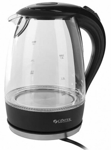Купить Электрочайник Centek CT-0042 черный  1113429. Характеристики, отзывы и цены в Донецке