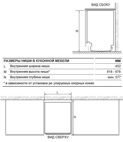 Купить Встраиваемая посудомоечная машина Haier HDWE11-194RU  4806387. Характеристики, отзывы и цены в Донецке