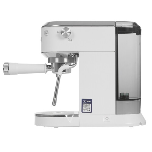 Купить Кофеварка рожковая Delonghi EC890.WI белый  5643011. Характеристики, отзывы и цены в Донецке