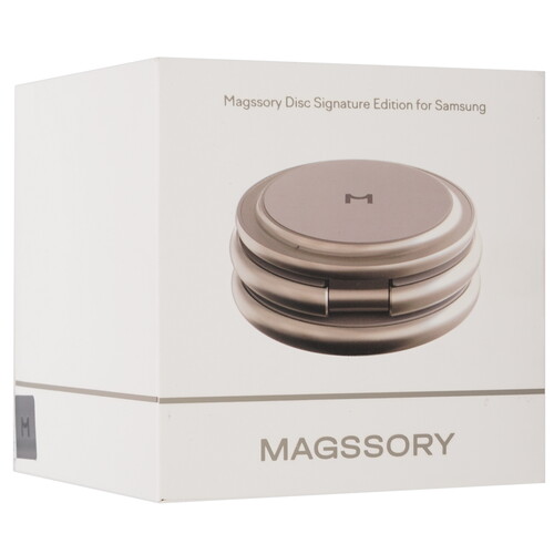 Купить Беспроводное зарядное устройство Magssory Disc Signature Edition for Samsung бежевый  9228284. Характеристики, отзывы и цены в Донецке
