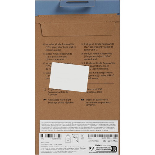 Купить 7" Электронная книга Amazon Kindle Paperwhite (12th Gen) 2024 розовый  5634995. Характеристики, отзывы и цены в Донецке
