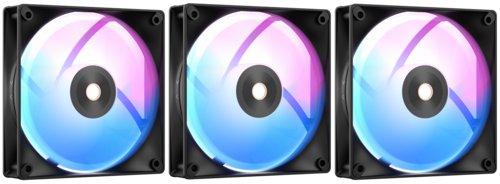 Купить Комплект вентиляторов Ocypus Delta F12 ARGB [Delta-F12-BK3AM00X-GL] черный  5490787. Характеристики, отзывы и цены в Донецке