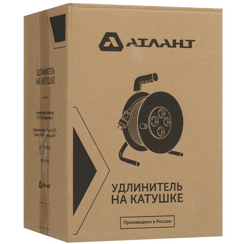 Купить Удлинитель силовой Атлант 40293 оранжевый  5413359. Характеристики, отзывы и цены в Донецке