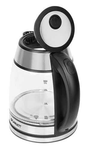 Купить Электрочайник Scarlett SC-EK27G54 серебристый  9282511. Характеристики, отзывы и цены в Донецке