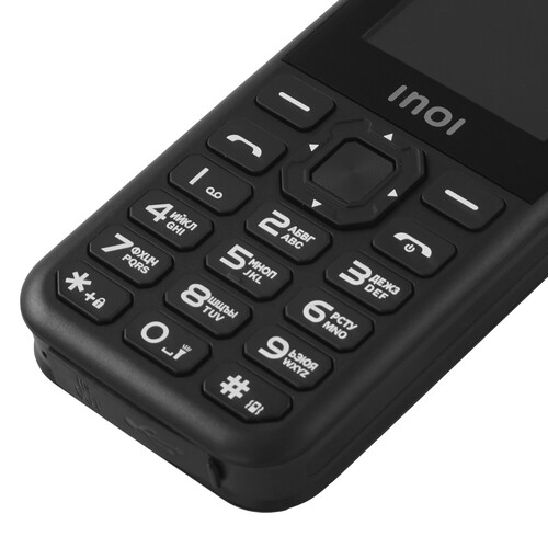Купить Сотовый телефон INOI 340 PowerHub 4G черный  9234177. Характеристики, отзывы и цены в Донецке