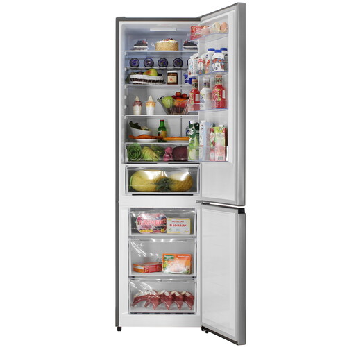 Купить Холодильник с морозильником   Hisense RB3N331NAC1 серый  9313815. Характеристики, отзывы и цены в Донецке
