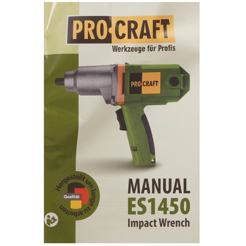 Купить Гайковерт Procraft ES1450  5496788. Характеристики, отзывы и цены в Донецке