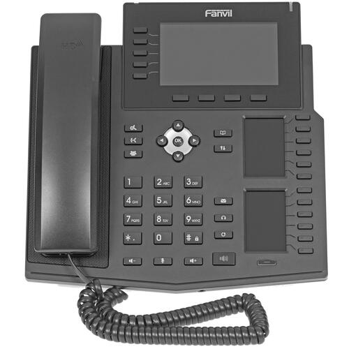 Купить Телефон VoIP Fanvil X6U черный  1624203. Характеристики, отзывы и цены в Донецке