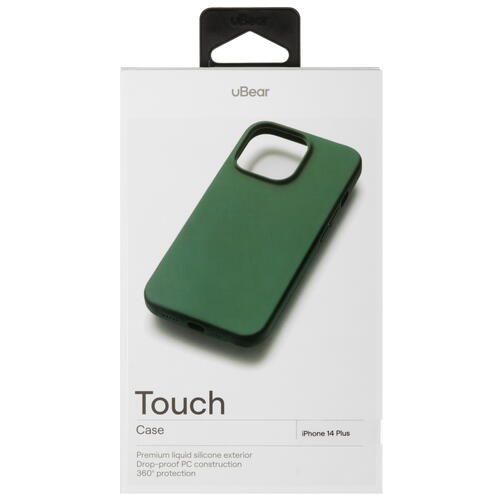 Купить Накладка  uBear Touch Case для Apple iPhone 14 Plus зеленый  5460711. Характеристики, отзывы и цены в Донецке