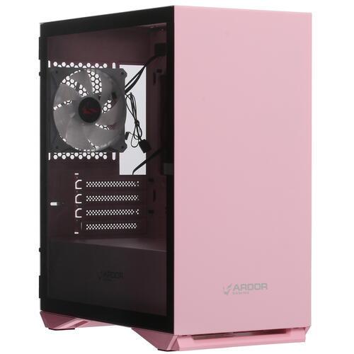 Купить Корпус ARDOR GAMING Rare Minicase MS4 PG ARGB  розовый  5083961. Характеристики, отзывы и цены в Донецке