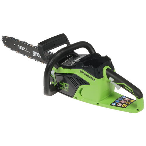 Купить Аккумуляторная цепная пила GreenWorks GD40CS18  40V Без ЗУ, Без АКБ  8196539. Характеристики, отзывы и цены в Донецке