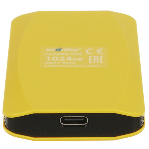Купить 1000 ГБ Внешний SSD Smartbuy Aqous A1 [SB001TB-A1Y-U31C]  5312156. Характеристики, отзывы и цены в Донецке