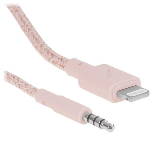 Купить Кабель   Native Union Lightning - jack 3.5 мм розовый  5466066. Характеристики, отзывы и цены в Донецке