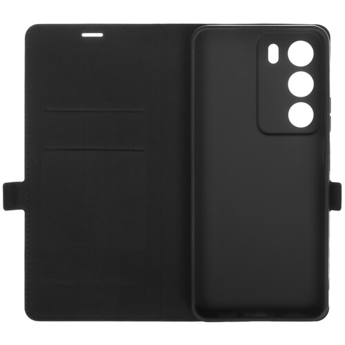 Купить Чехол-книжка  BoraSCO для realme C71 черный  5632553. Характеристики, отзывы и цены в Донецке
