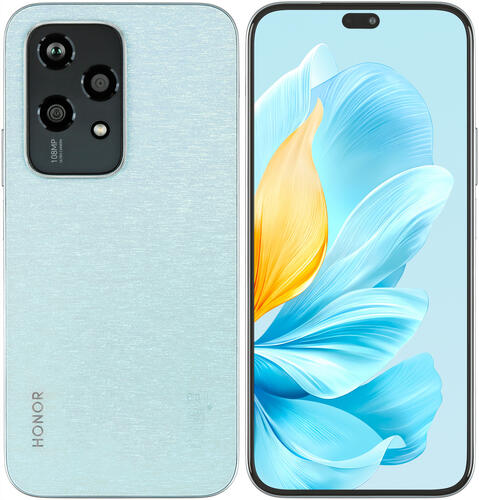 Купить 6.7" Смартфон HONOR 200 Lite 256 ГБ голубой  5457829. Характеристики, отзывы и цены в Донецке