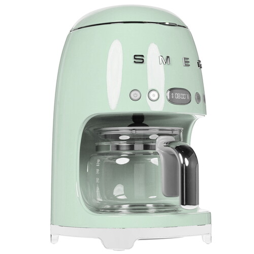 Купить Кофеварка капельная SMEG DCF02PGE зеленый  5313374. Характеристики, отзывы и цены в Донецке